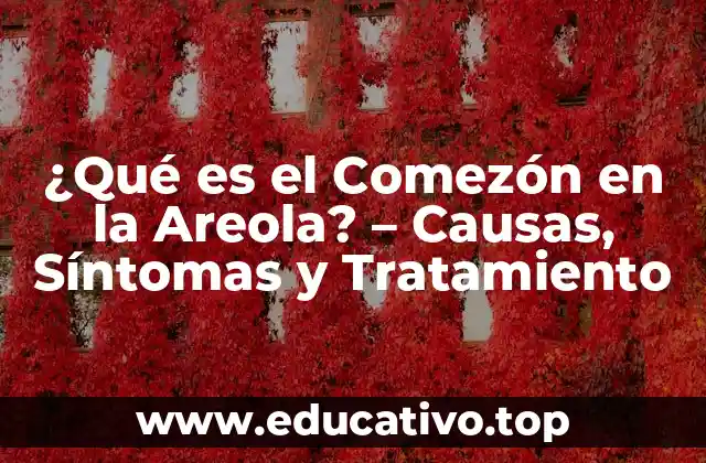 ¿Qué es el Comezón en la Areola? – Causas, Síntomas y Tratamiento
