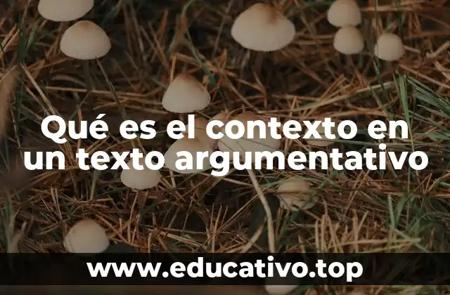 La relevancia del contexto para la construcción de un discurso sólido
