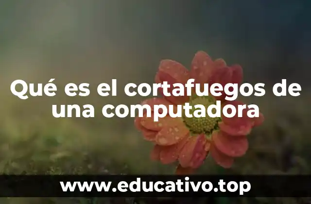 Qué es el cortafuegos de una computadora