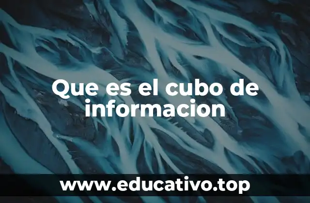 Que es el cubo de informacion
