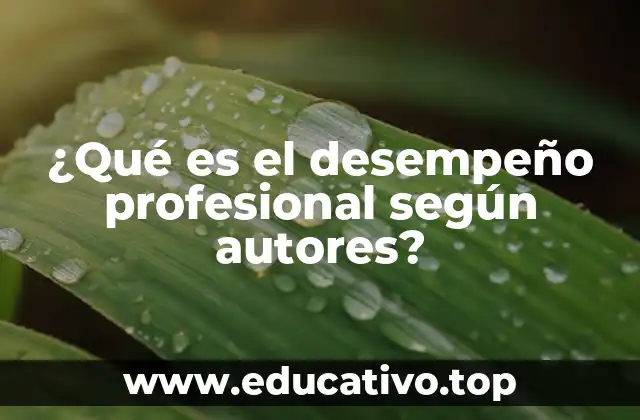 El rol del desempeño profesional en la evolución de la gestión de recursos humanos