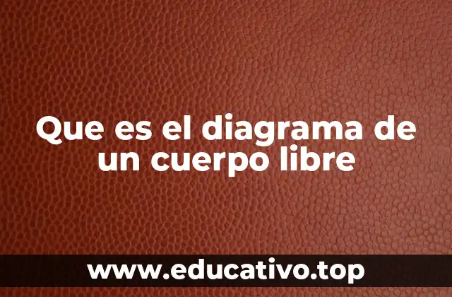 Que es el diagrama de un cuerpo libre