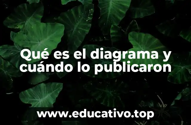 Qué es el diagrama y cuándo lo publicaron