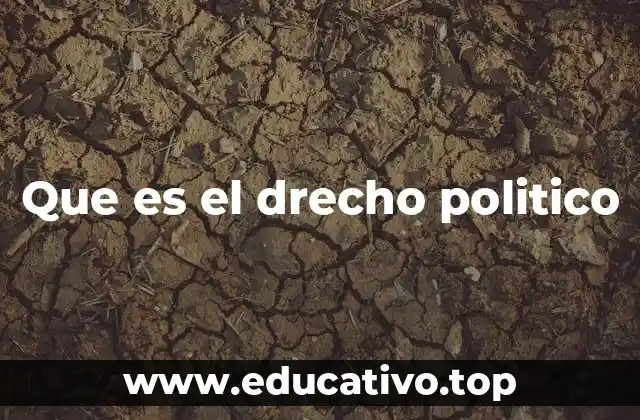 Que es el drecho politico
