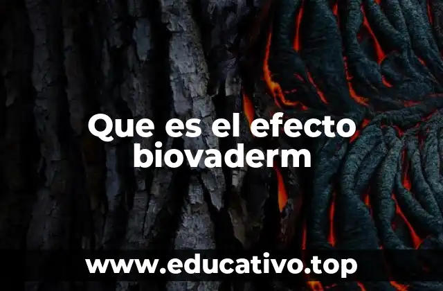 Que es el efecto biovaderm