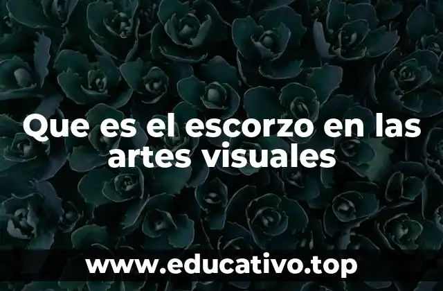 Que es el escorzo en las artes visuales