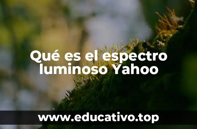 La luz y su descomposición en longitudes de onda