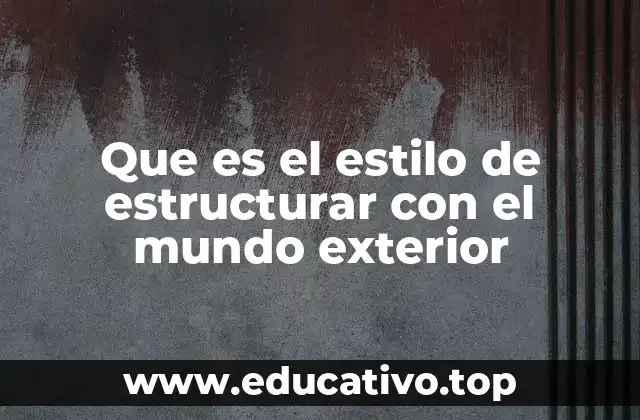 La importancia de la interacción con el entorno en el desarrollo personal