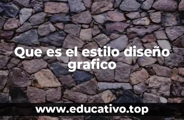 Que es el estilo diseño grafico