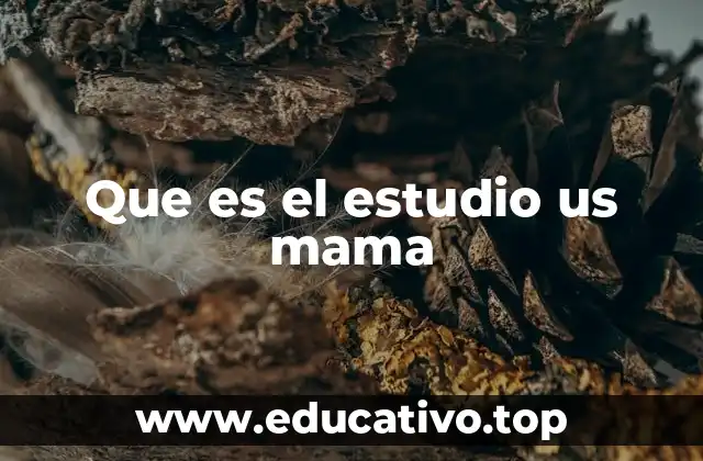 Que es el estudio us mama