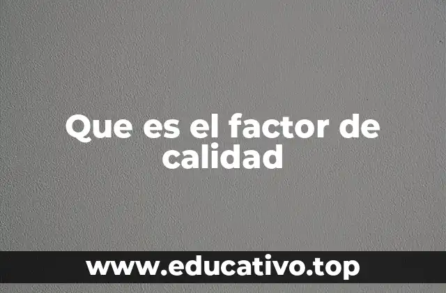 El factor de calidad en los circuitos resonantes