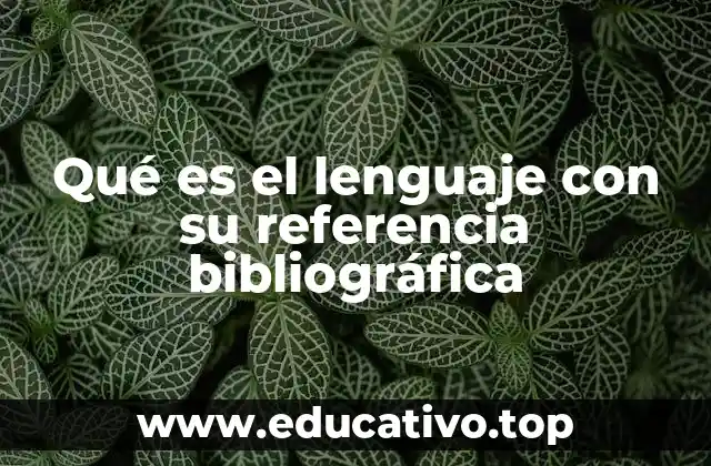 El lenguaje como fenómeno social y cognitivo