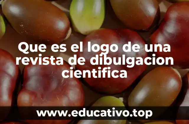 Que es el logo de una revista de dibulgacion cientifica