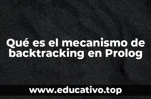El funcionamiento interno del backtracking en Prolog