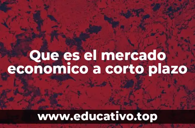 Que es el mercado economico a corto plazo