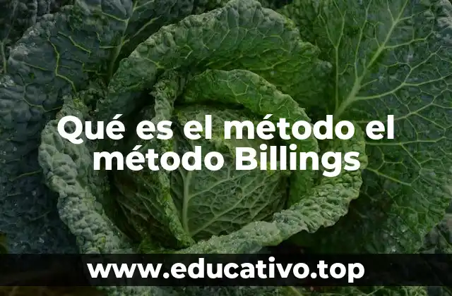 Qué es el método el método Billings