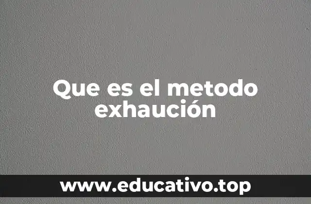 El camino hacia el cálculo mediante aproximaciones