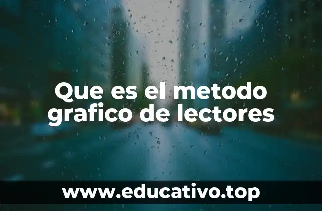 Que es el metodo grafico de lectores