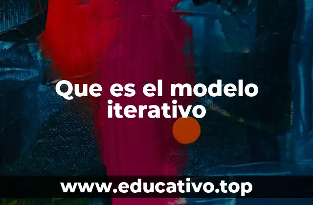 Que es el modelo iterativo