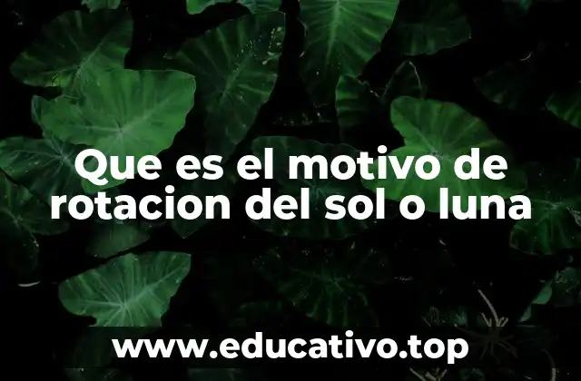 El origen de la rotación en los cuerpos celestes