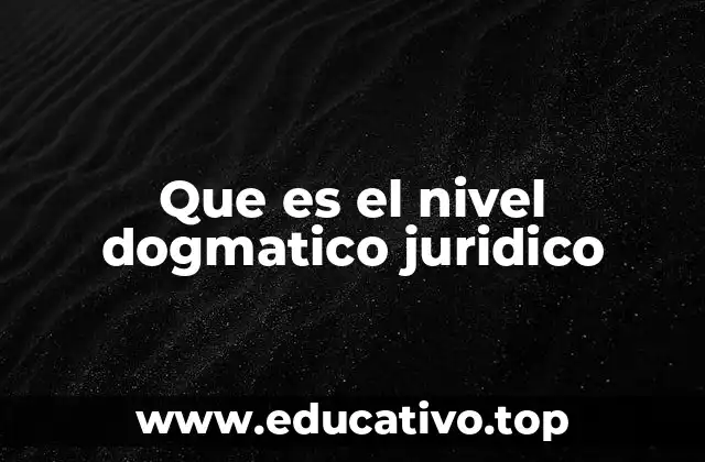 La base lógica y sistemática del derecho