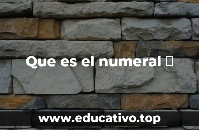 Que es el numeral φ