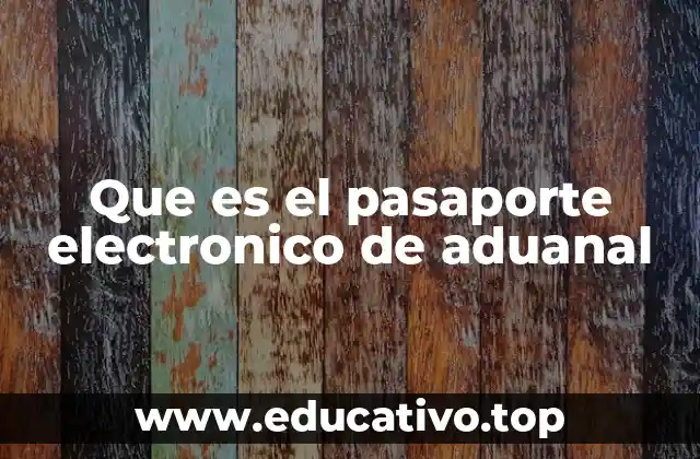 El papel del pasaporte electrónico en el control de fronteras