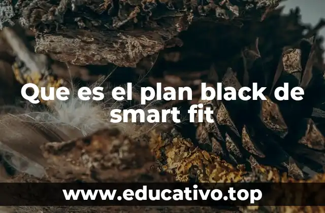 Que es el plan black de smart fit