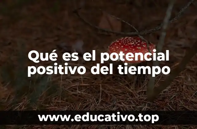Qué es el potencial positivo del tiempo