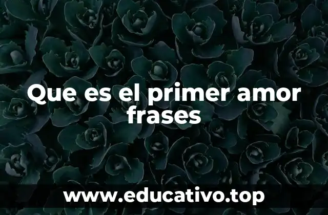 El impacto emocional de las frases de primer amor en la juventud
