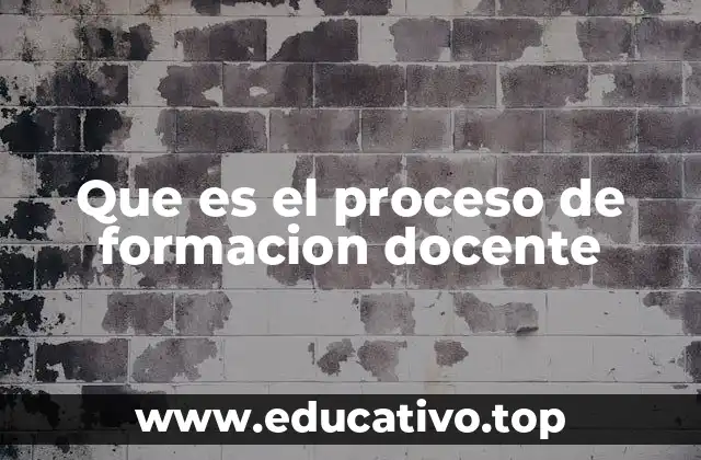 La importancia de la formación docente en el desarrollo educativo