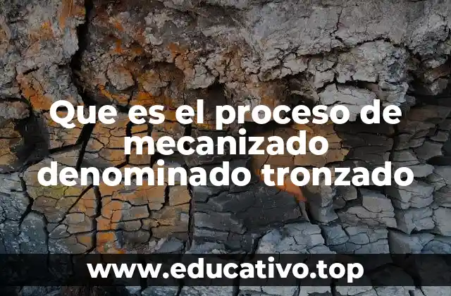 El tronzado como primer paso en la fabricación industrial