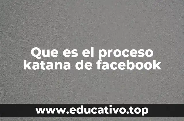 Cómo el proceso Katana transforma la cultura organizacional de Facebook