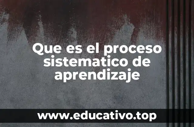 La importancia del aprendizaje estructurado en la evolución personal