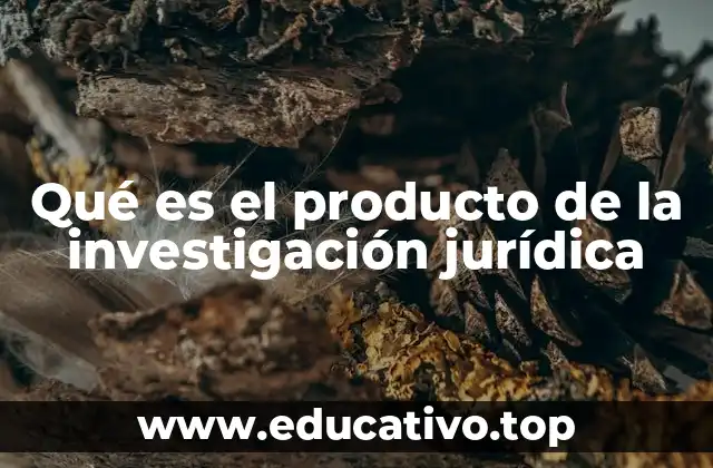 El valor del resultado de una investigación jurídica