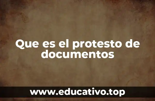 El papel del protesto en la ejecución de obligaciones