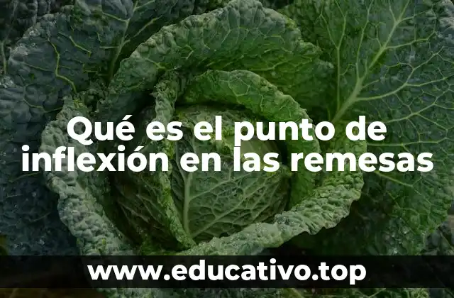 Qué es el punto de inflexión en las remesas