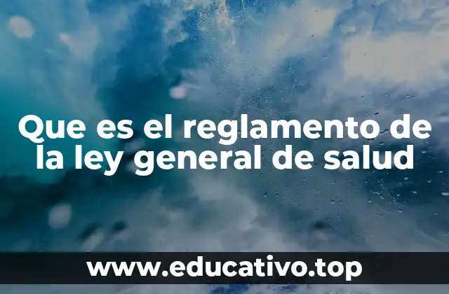 El marco legal que respalda el sistema sanitario mexicano