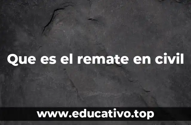 El proceso de remate como instrumento de justicia