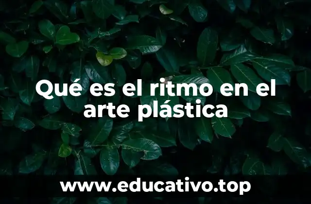 La organización visual a través del ritmo