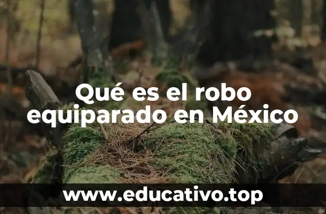 Qué es el robo equiparado en México