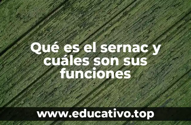 Qué es el sernac y cuáles son sus funciones