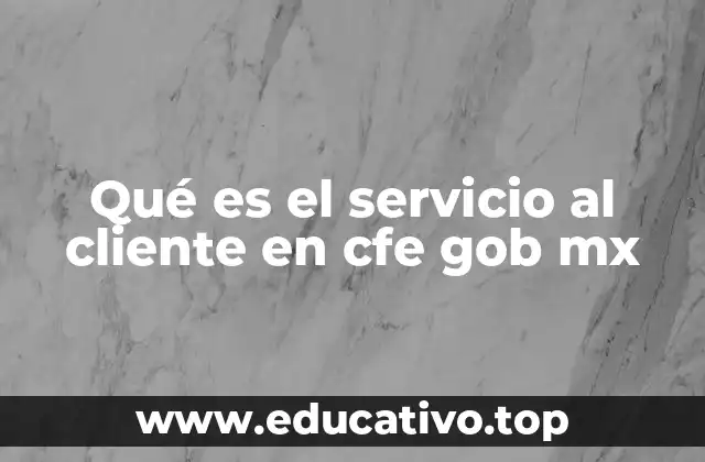 Cómo la Comisión Federal de Electricidad mejora la atención a sus usuarios
