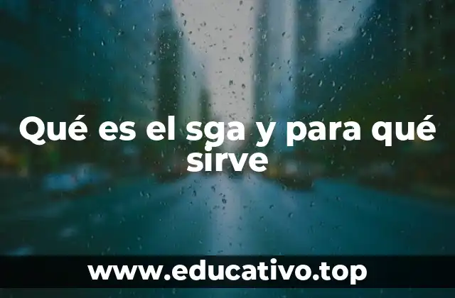 La importancia del SGA en la modernización de instituciones