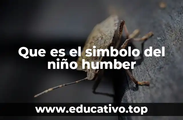 Que es el simbolo del niño humber