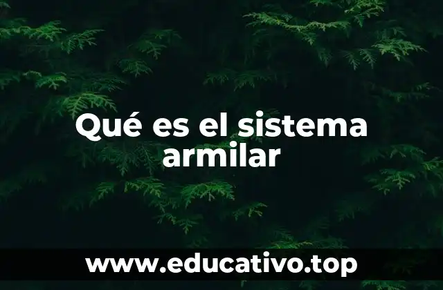 Qué es el sistema armilar