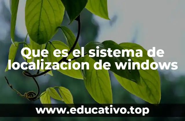 Adaptación cultural y tecnológica en Windows