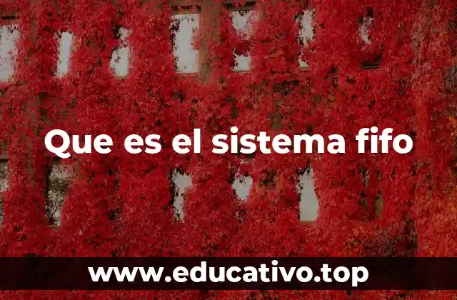 Que es el sistema fifo