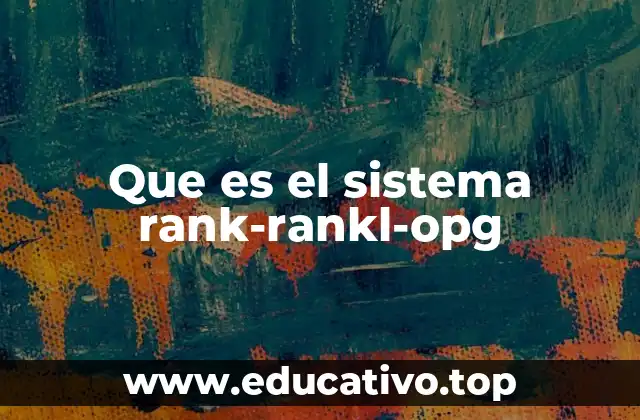 Que es el sistema rank-rankl-opg