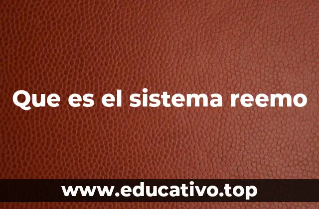 Que es el sistema reemo